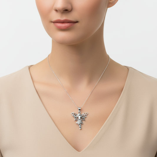 Devil Silver Necklace