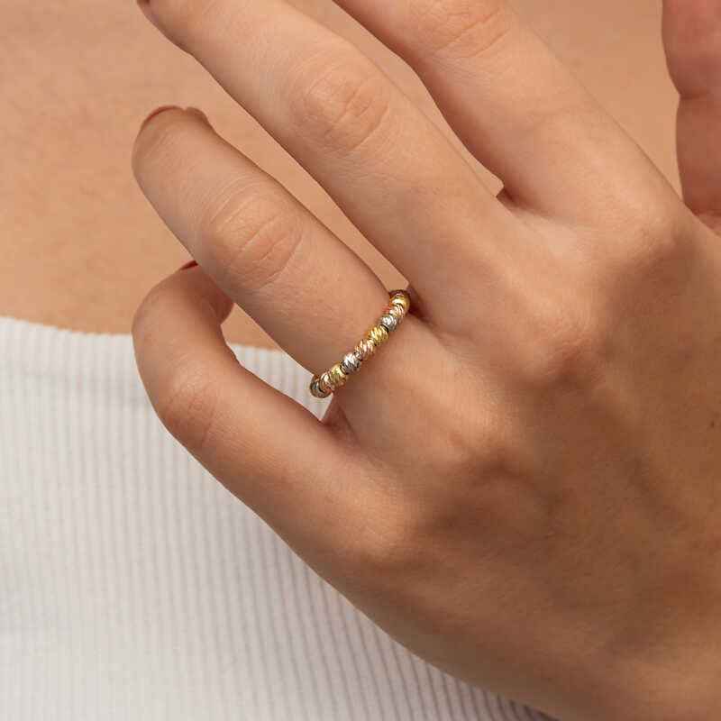 Sequential Doric Women's Silver Ring