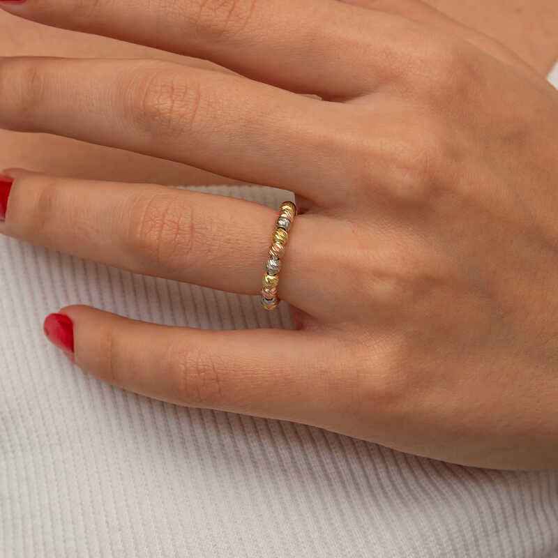 Sequential Doric Women's Silver Ring