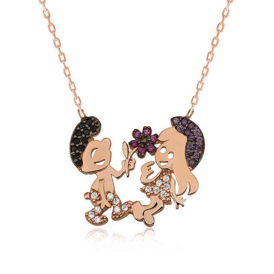 Smurfs Women's Silver Necklace