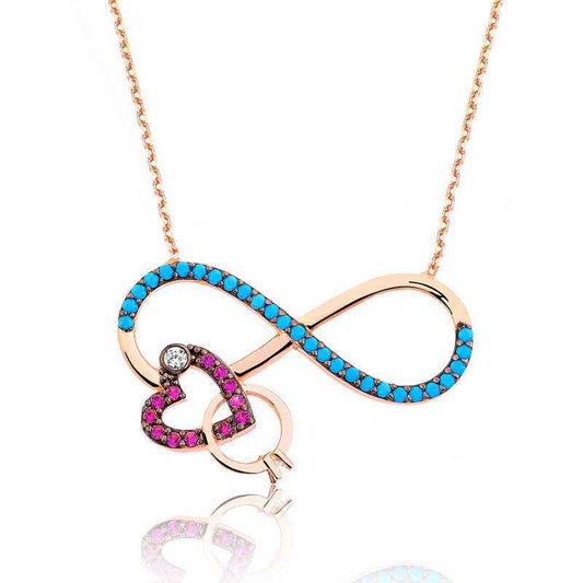 Infinite Love Women's Silver Pendant