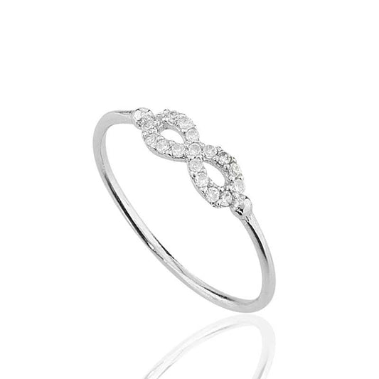 Infinity Women's Silver Ring