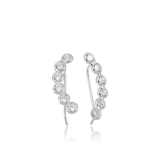 Boucles d'oreilles en argent Waterway