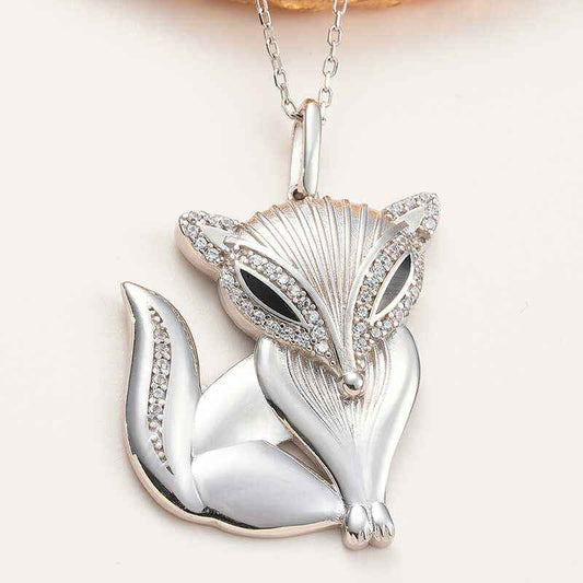 Fox Women's Silver Necklace