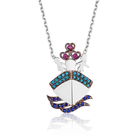 Titanic Women's Silver Necklace