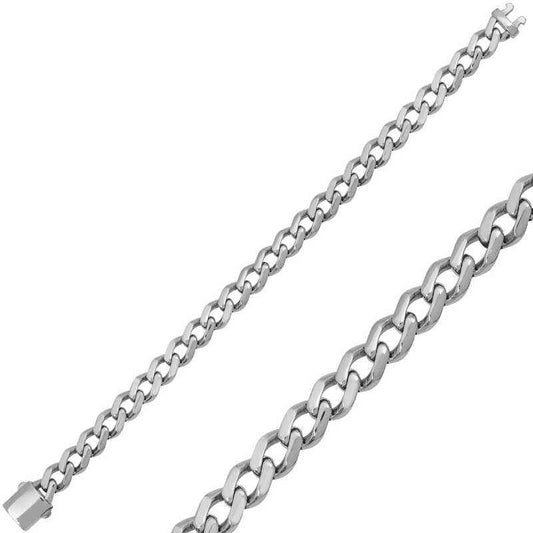 Silver Unisex Gourmet Bracelet
