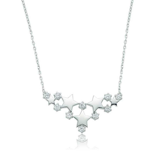 Star Silver Necklace