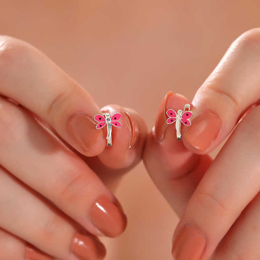 Dragonfly Children's Silver Earring