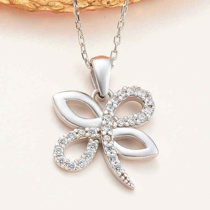 Dragonfly Women's Silver Necklace