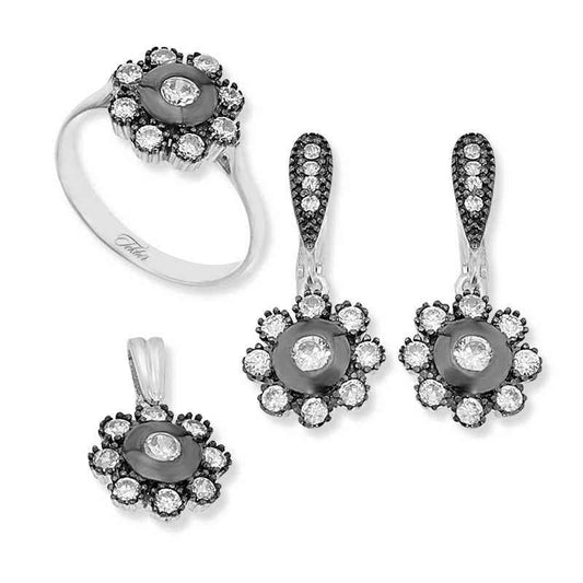 Daisy Women's Silver Set