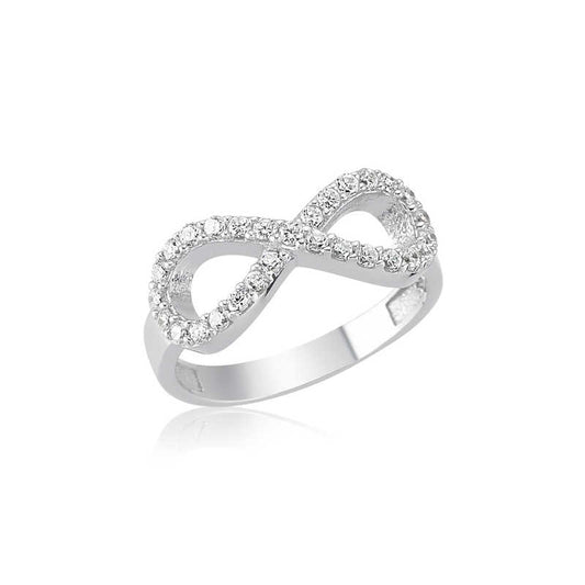 Women's Infinity Silver Ring