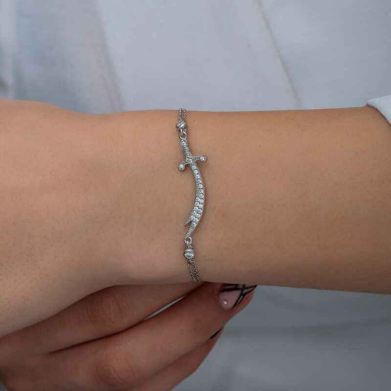 Zülfikar Sword Women's Silver Bracelet