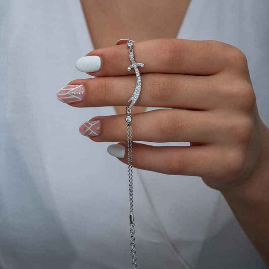 Zülfikar Sword Women's Silver Bracelet