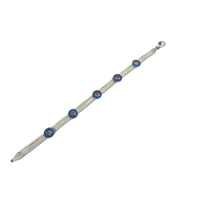 Bracelet en argent Brise méditerranéenne