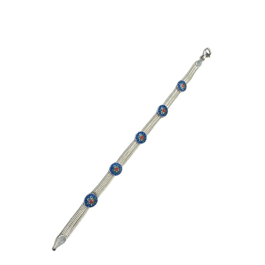 Bracelet en argent Brise méditerranéenne