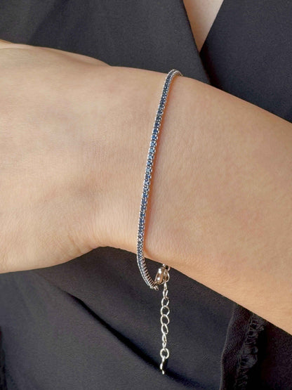 Tennis Silver Bracelet