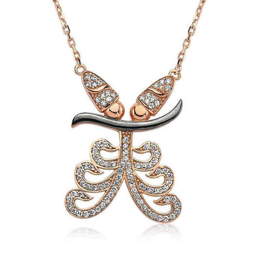 Whirling Dervish Women's Silver Necklace