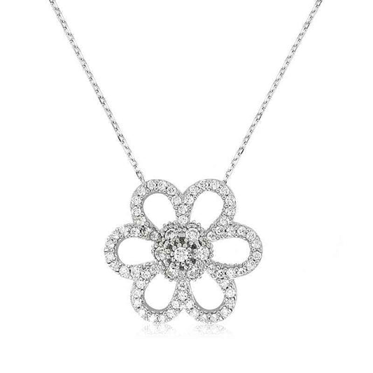 Daisy Women's Silver Necklace