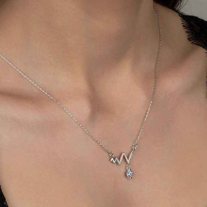 Swarovski Stone Rhythm Women's Silver Necklace