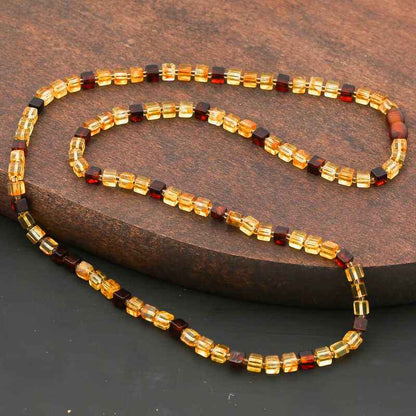 Drop Amber Adult Necklace