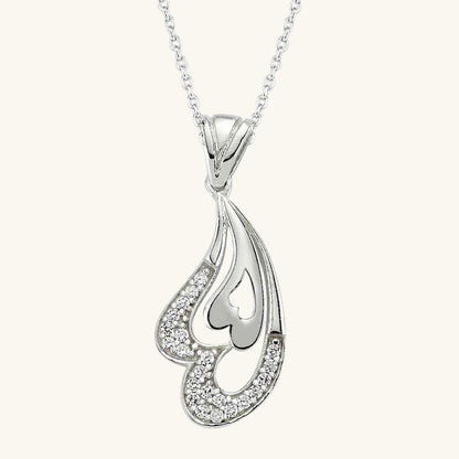 Heart Women's Silver Necklace